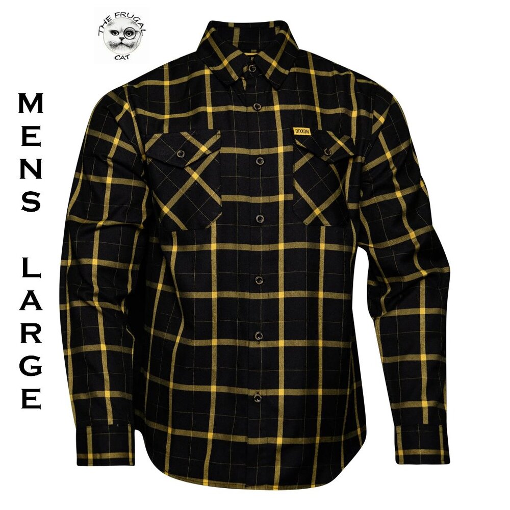 DIXXON FLANNEL - MESSENGER Flannel Shirt  - Men's Large